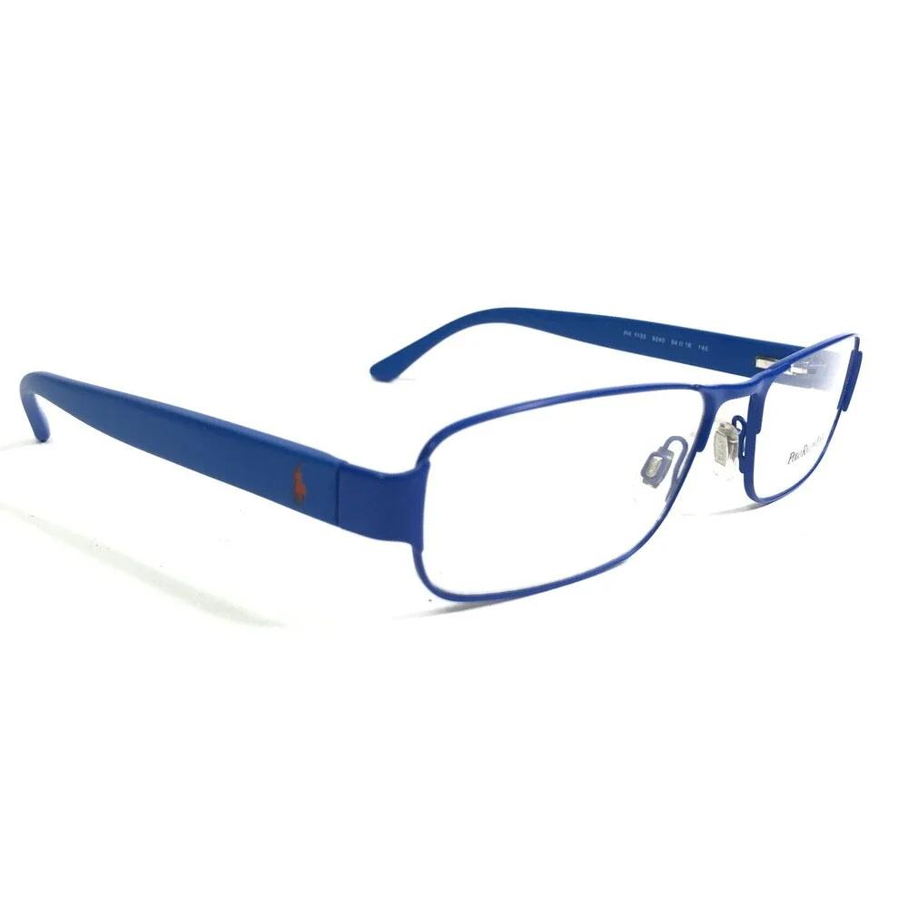 Polo Ralph Lauren Eyeglasses Frames PH1133 9240 Blue Rectangular 54-16-140